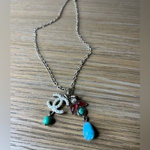 Chanel Necklace with beautiful pearled Charm